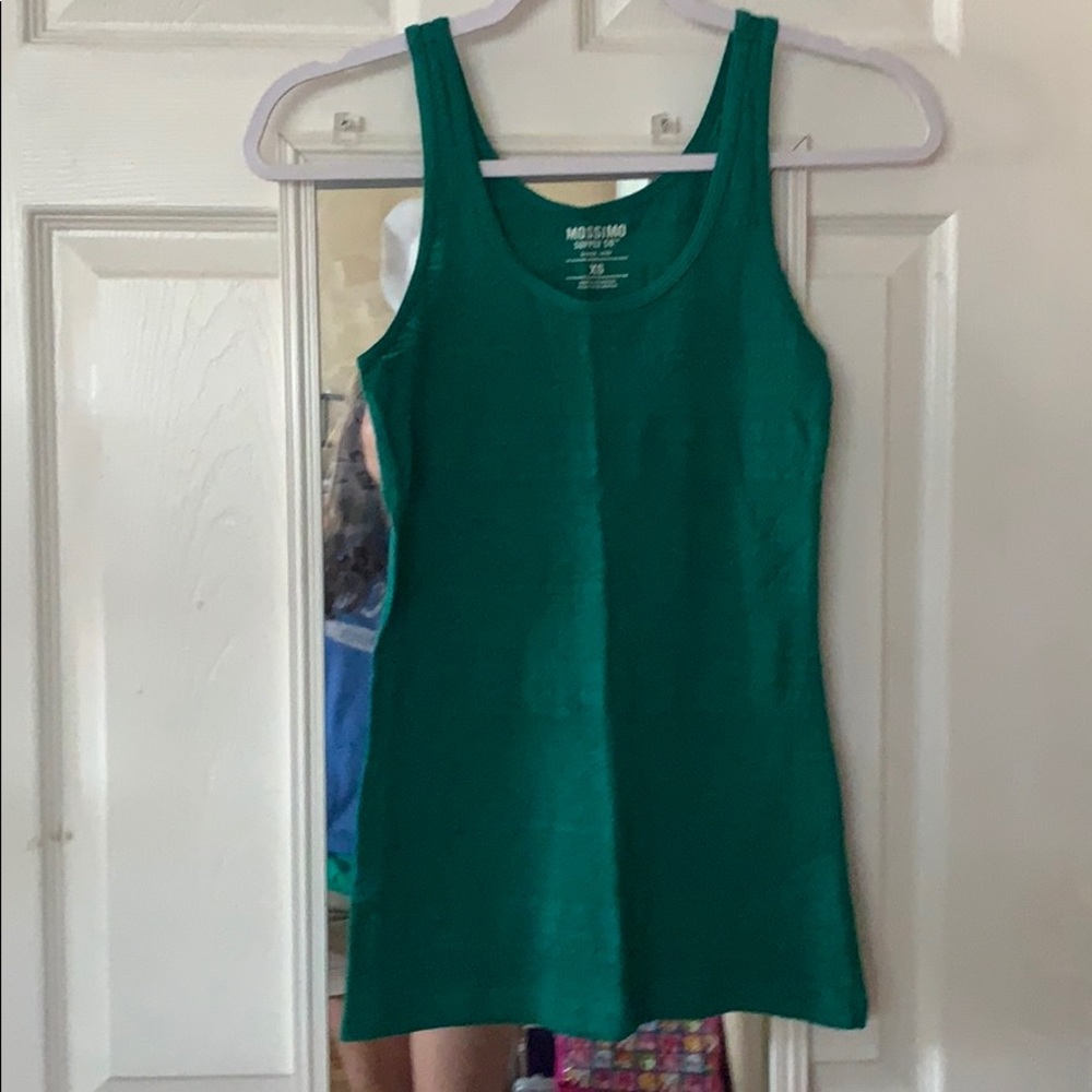I am selling a green top.